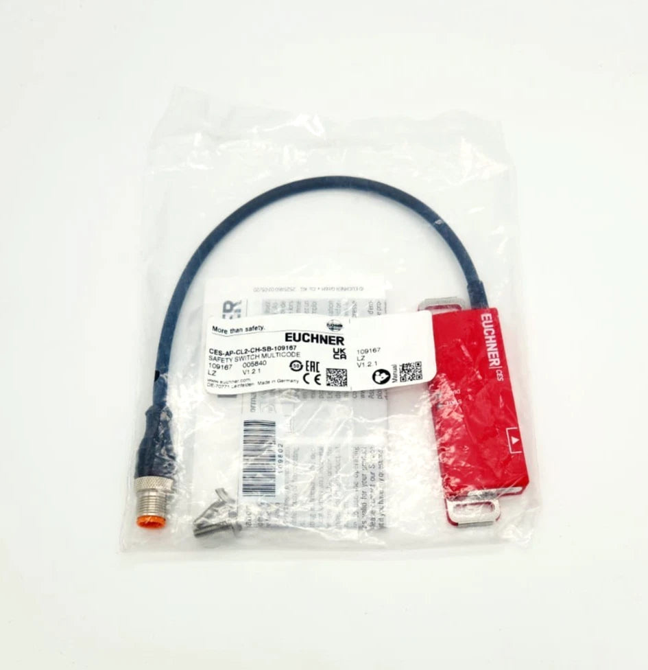 Euchner 109167 Sicherheitsschalter CES-AP-CL2-CH-SB-109167 | sealed electronic safety switch in original packaging