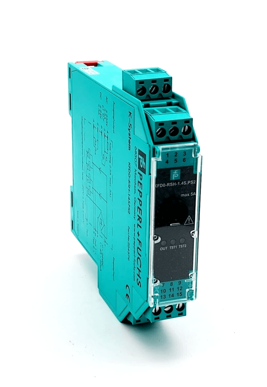 Pepperl+Fuchs 224579 KFD0-RSH-1.4S.PS2 Relaisbaustein, galvanic isolation, relay driver, product image.