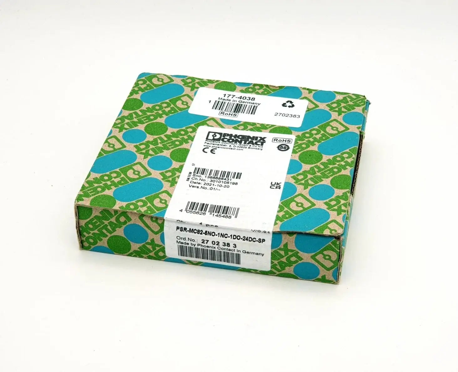 Phoenix Contact 2702383 Erweiterungsmodul PSR-MC82-5NO-1NC-1DO-24DC-SP | sealed, new in original packaging, unopened box.