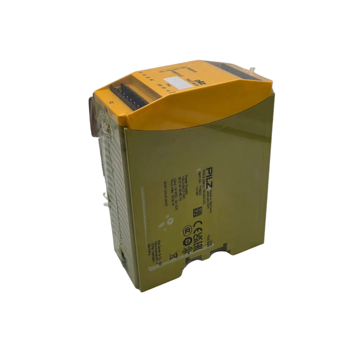 Pilz, 773200, PNOZ pps1p, PNOZ, Stromversorgung, Stromversorgungsmodul, Netzteil, Power Supply, 100-240VAC, 100…240 V AC, 30VA, DC Ausgang, Sicherheitstechnik, Sicherheitssteuerung, Safety System, Maschinensicherheit, Schaltschrank, SPS, PLC, Industrieautomation, Automatisierungstechnik, Maschinenbau