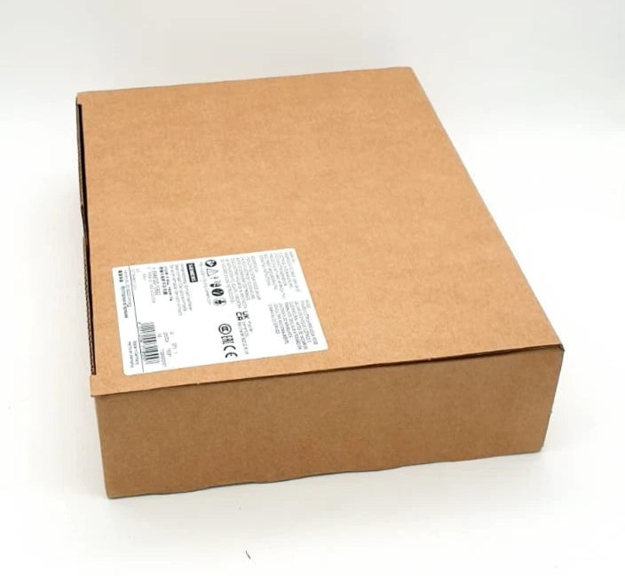 Packaging box of Siemens 3RA6120-1EB32 SIRIUS Kompaktabzweig Direktstarter 690 V AC/DC 24 V, displaying product label and details.