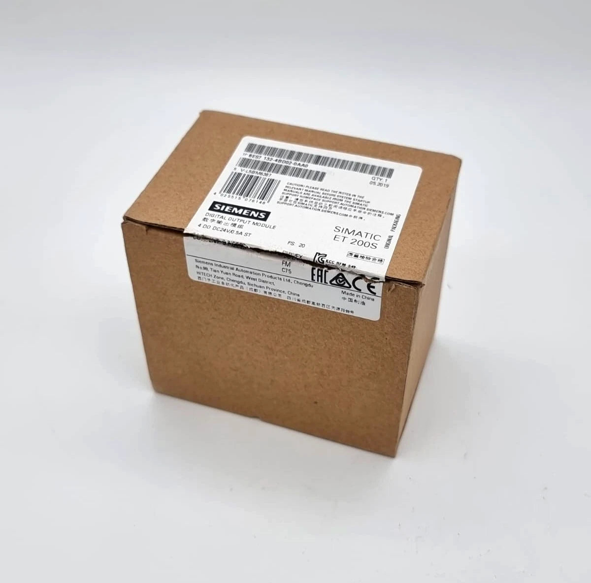 Siemens 6ES7132-4BD02-0AA0 ET200S SIMATIC DP 5 Elektronikmodule original packaging box