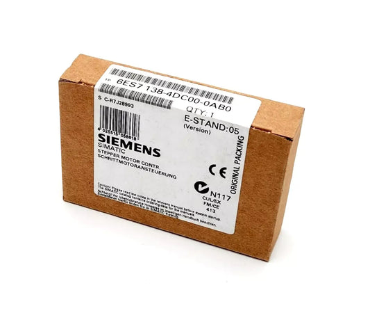 Siemens 6ES7138-4DC00-0AB0 SIMATIC DP Elektronikmodul | sealed in original brown packaging.
