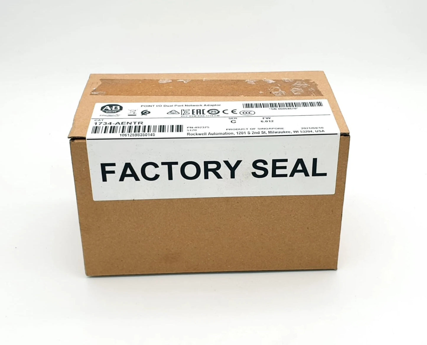 Allen-Bradley 1734-AENTR Point I/O Ethernet/IP Adapter Dual Port | sealed