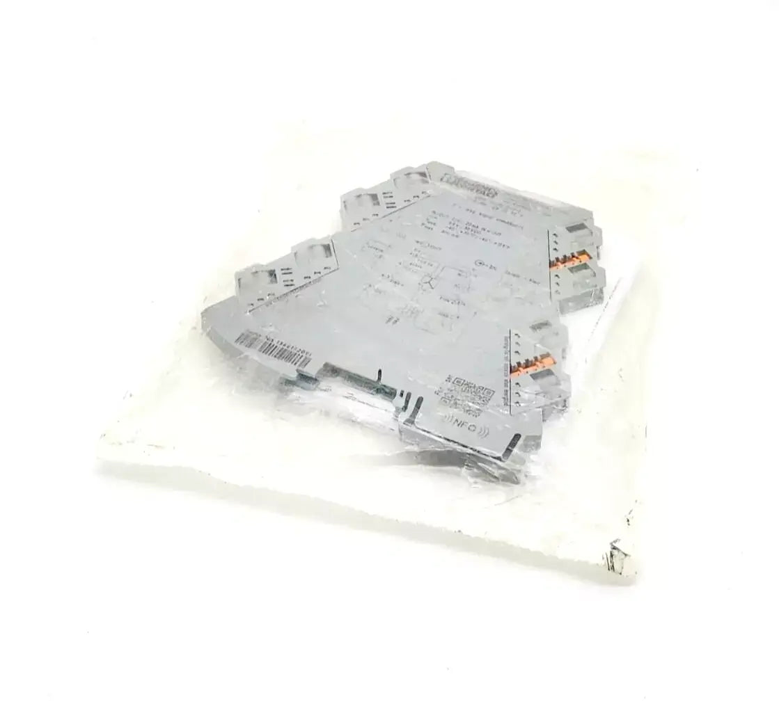 Phoenix Contact Trennverstärker MINI MCR-2-I-I model 2901998 in packaging, featuring galvanic isolation for analog signals.