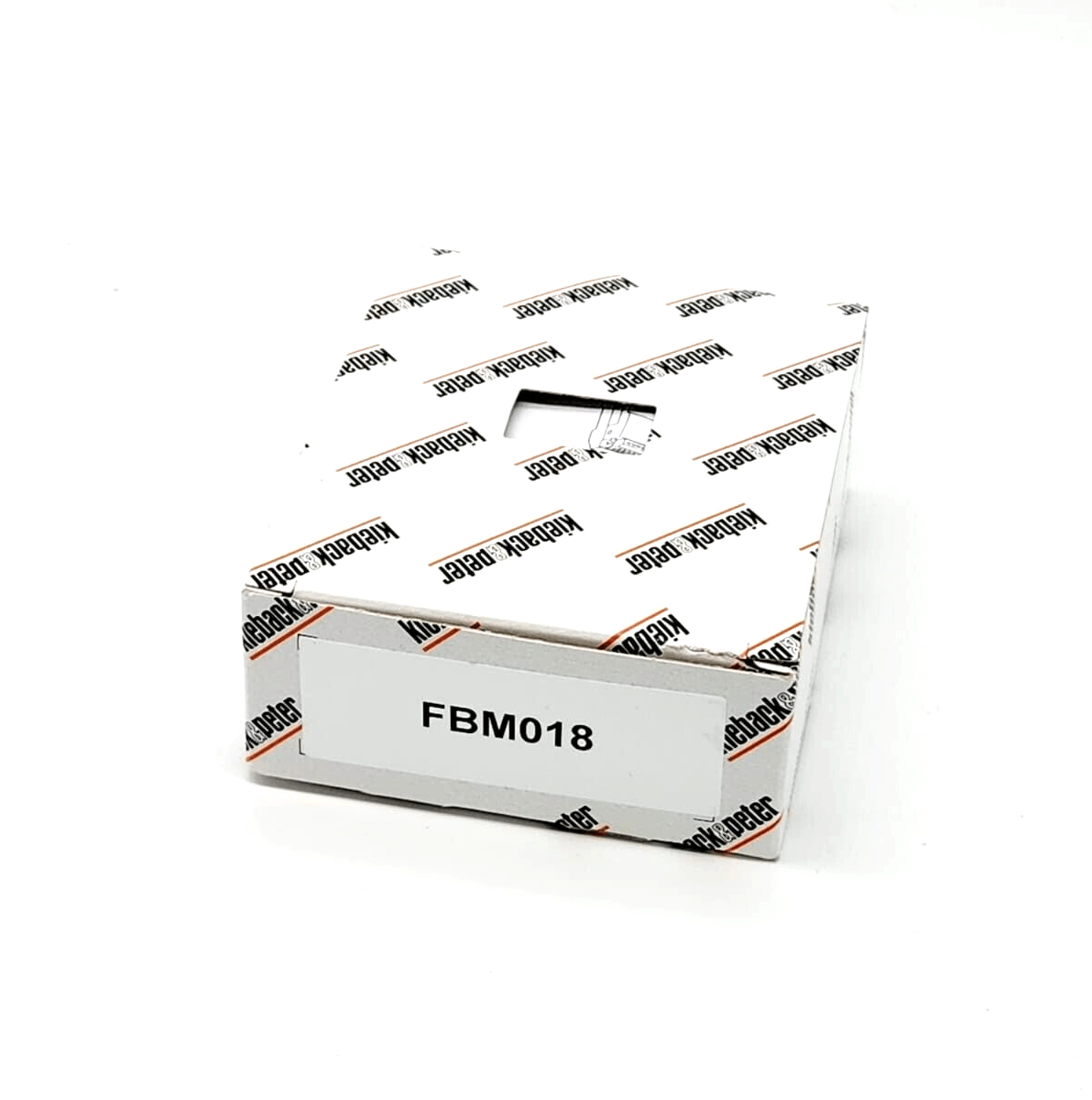 Kieback & Peter FBM018 packaging with product label visible, white box with branded wrapping, displayed at an angle.