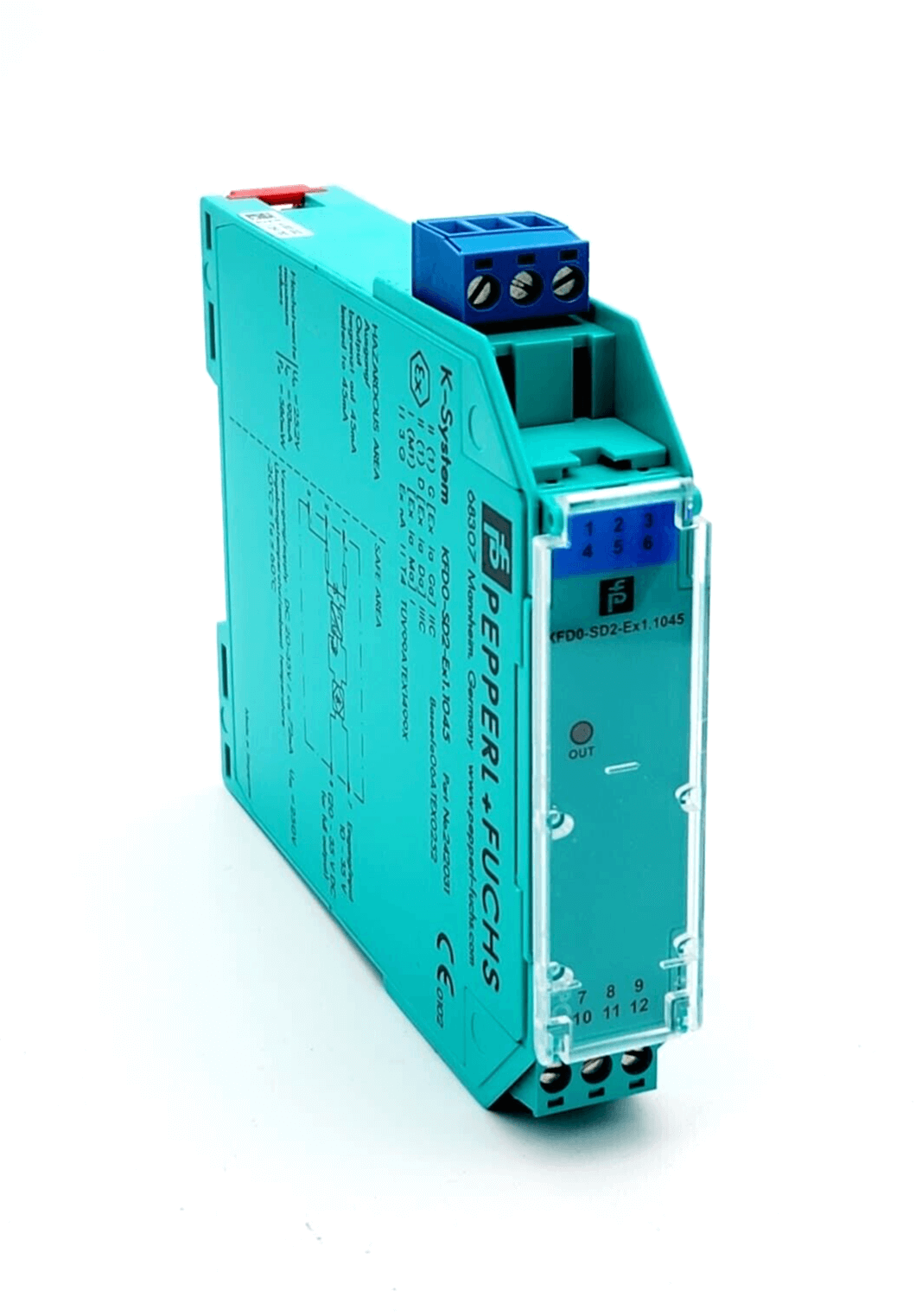 Pepperl+Fuchs 242031 KFD0-SD2-Ex1.1045 Ventilsteuerbaustein in original packaging, new condition, with technical specifications visible