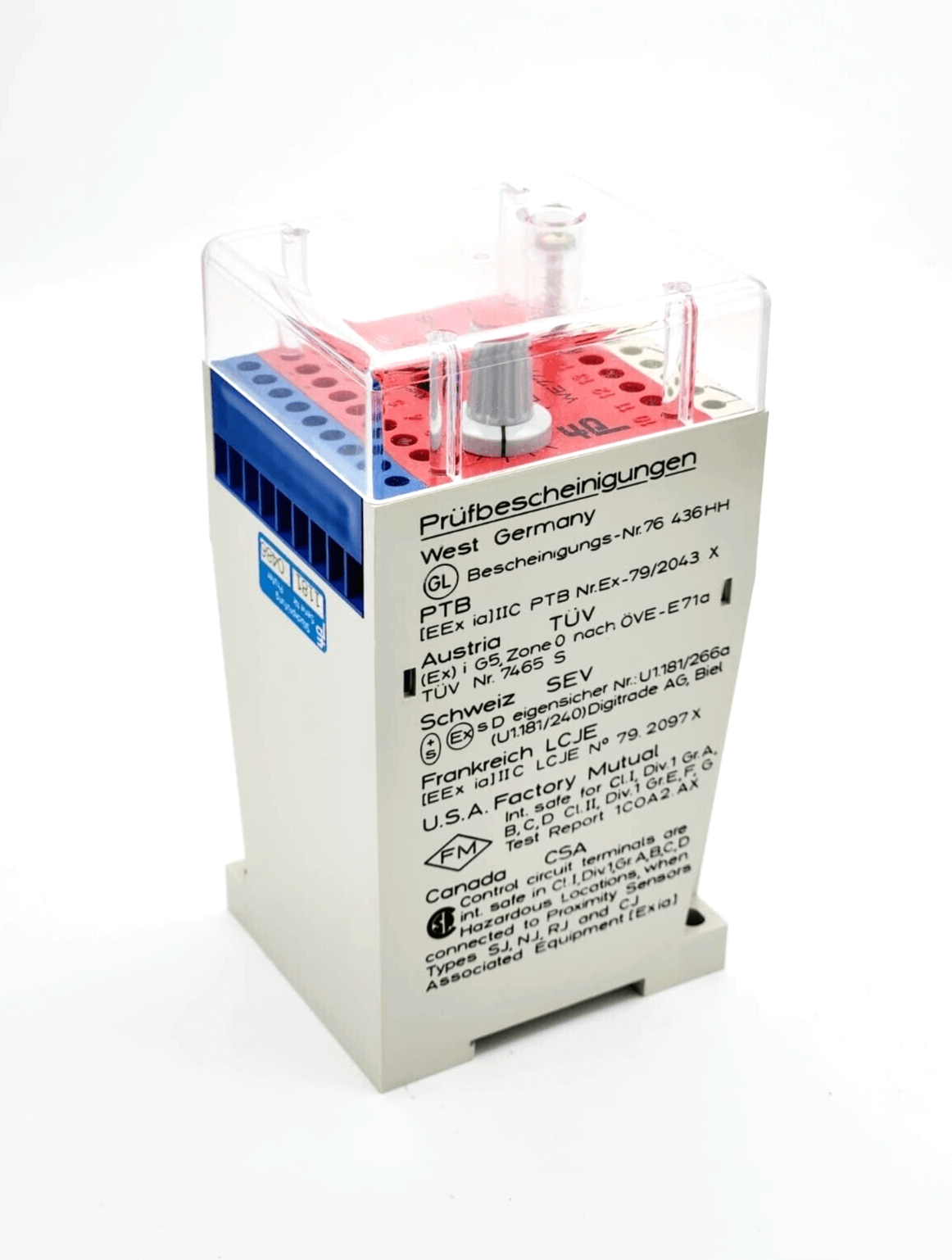 Pepperl+Fuchs WE77/Ex-DW Schaltverstärker Steuerkreis EX-79/2043 X, new, in original packaging, technical data on product