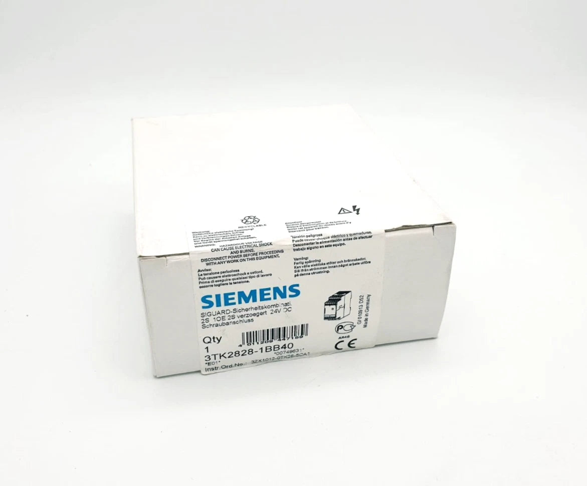 Siemens 3TK2828-1BB40 SIRIUS Sicherheitsschaltgerät | sealed