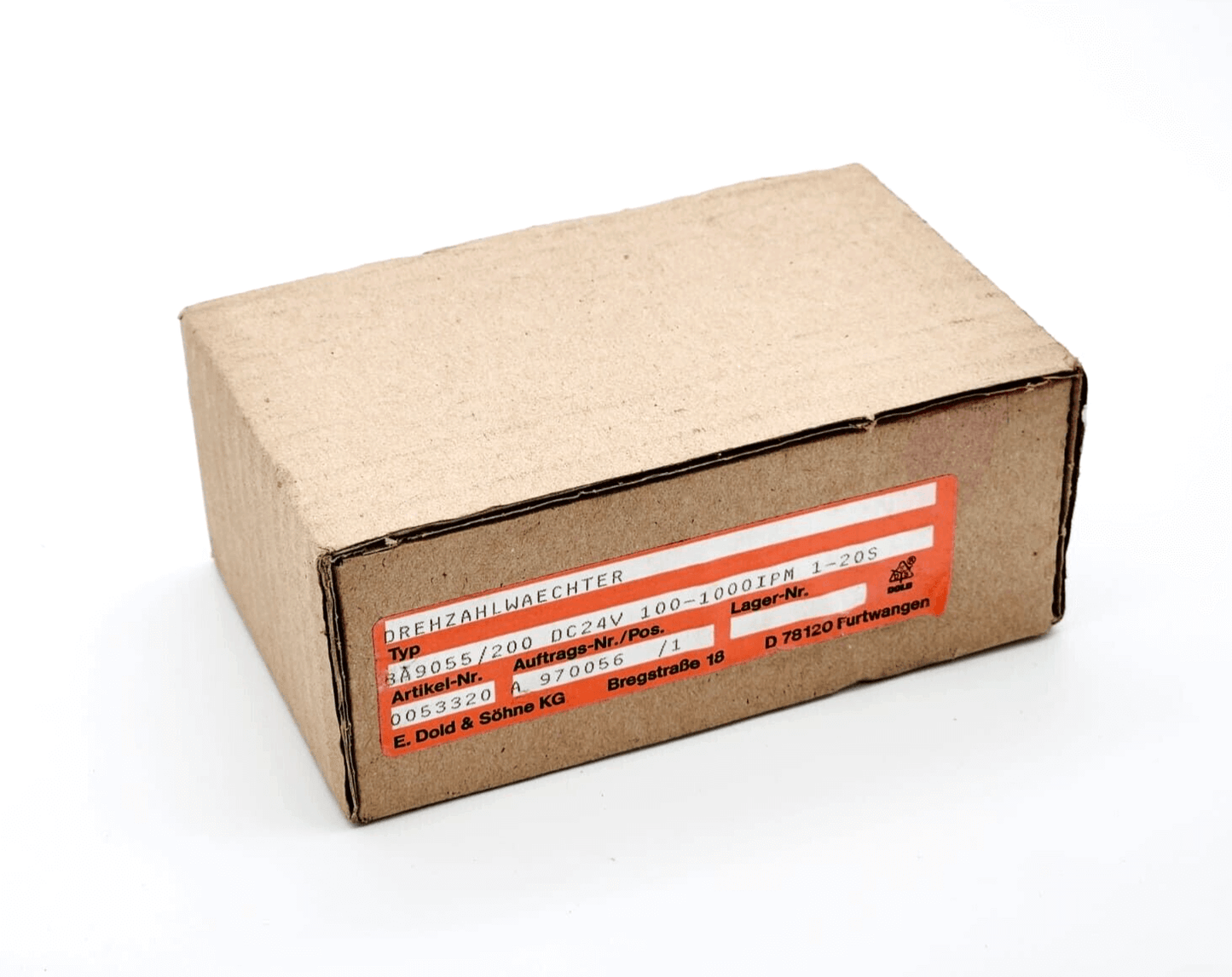 E. Dold & Söhne 0053320 Drehzahlwächter DC24V packaging