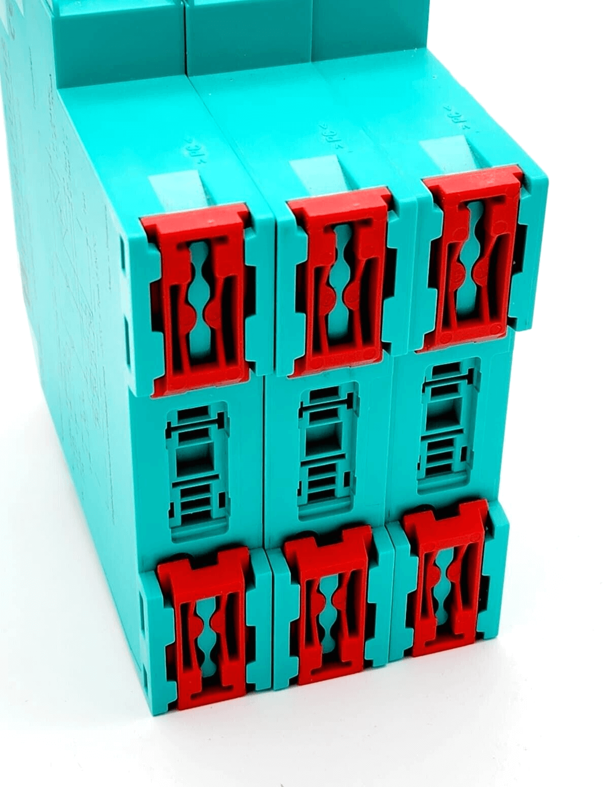 Pepperl+Fuchs 224579 KFD0-RSH-1.4S.PS2 Relaisbaustein product image with red and blue connectors.