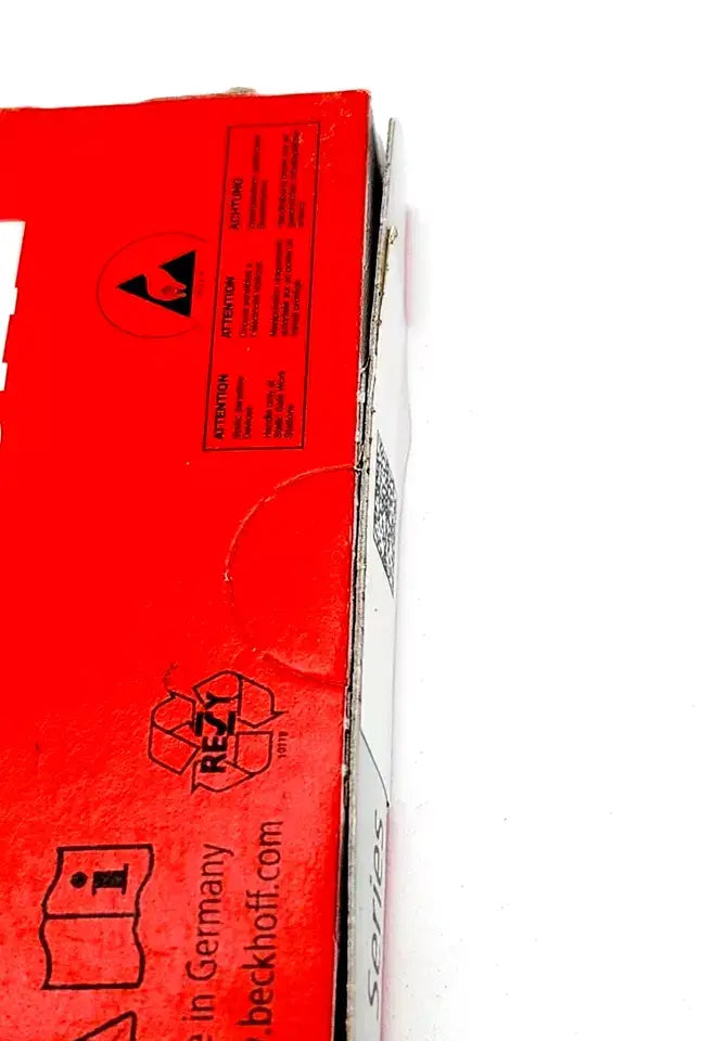 Beckhoff EL3356-0010 EtherCAT-Klemme 1-Kanal-Analog-Eingang | sealed red packaging showing product details.