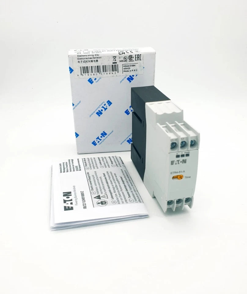 Eaton / Moeller 031884 ETR4-51-A Zeitrelais multifunctional time relay, new in original packaging with user manual.