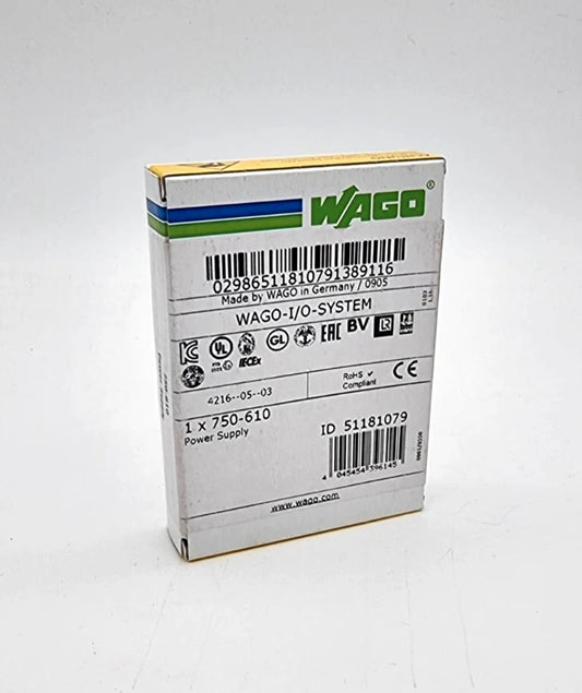 Wago 750-610 Potentialeinspeisung DC 24 V Sicherungshalter Diagnose | sealed