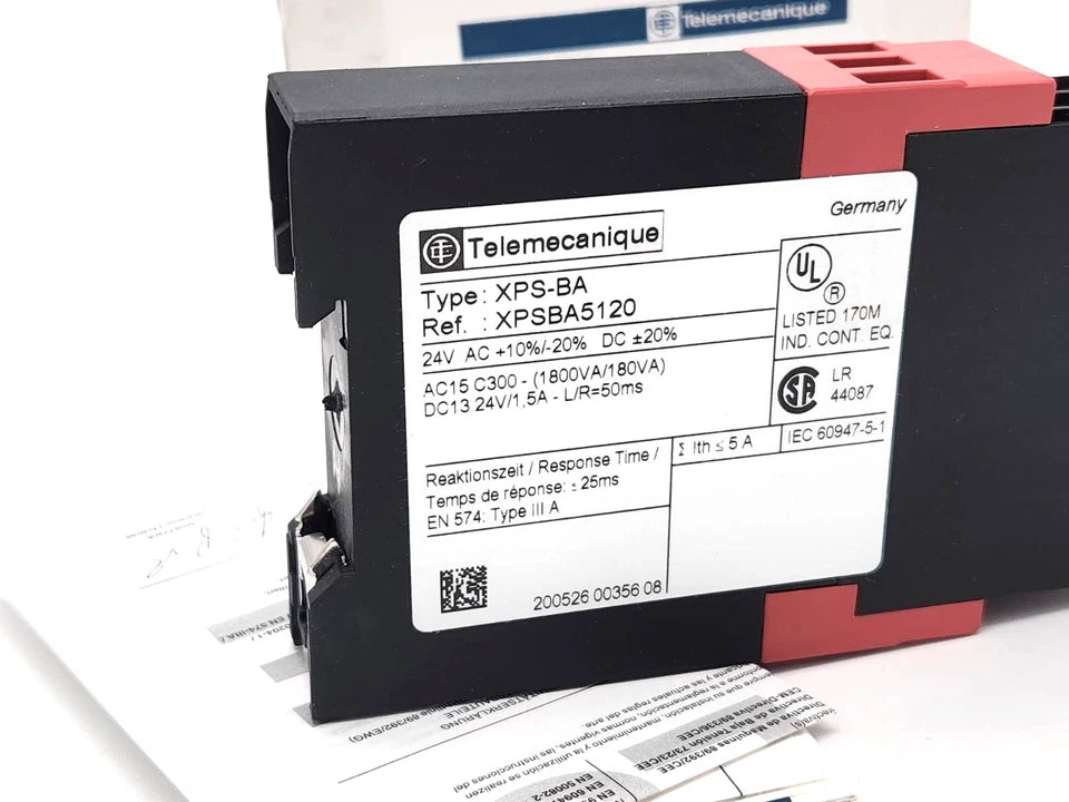 Telemecanique / Schneider Electric XPSBA5120 Zweihand-Steuergerät 24V AC/DC safety relay product image