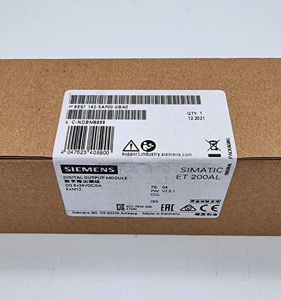 Siemens 6ES7142-5AF00-0BA0 SIMATIC ET 200AL | sealed box, labeled and new