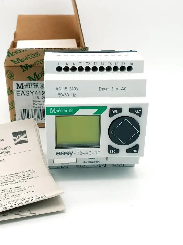Moeller EASY412-AC-RC Steuerrelais mit Uhr 115...240V AC originalverpackt