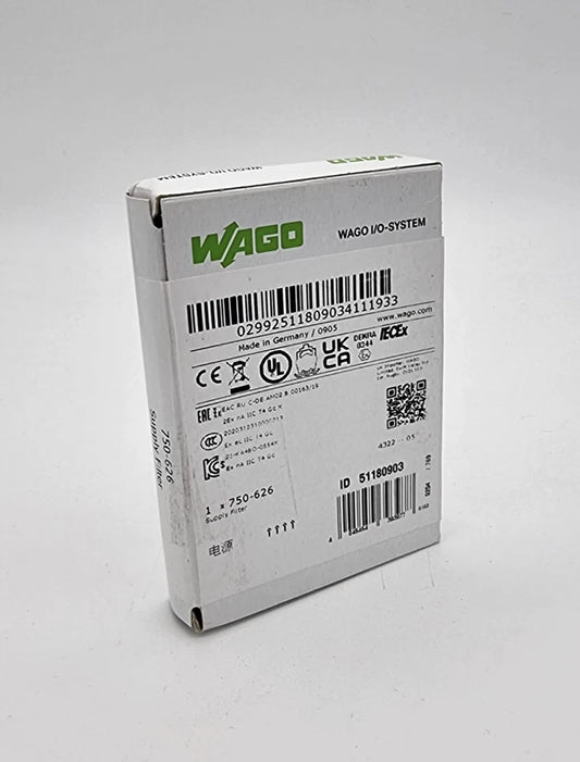 Wago 750-626 Netzteilfilter DC 24 V | sealed