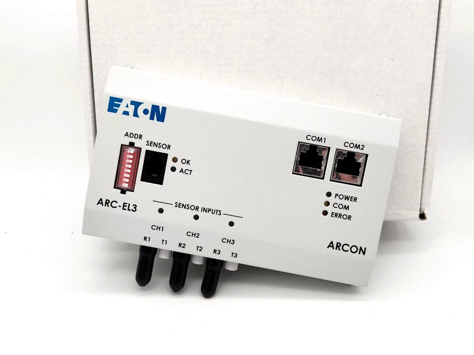 Eaton ARC-EL3 Slave unit ARC-EL3-004025 Erdschlussüberwachungsgerät in original packaging for IT system monitoring.