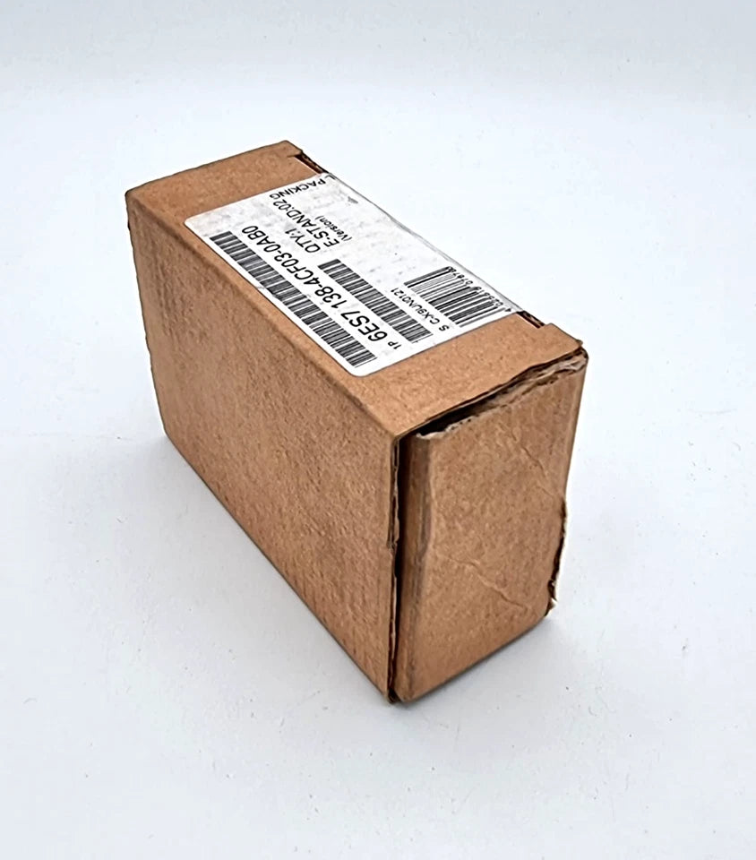 Siemens 6ES7138-4CF03-0AB0 ET200S Powermodul PM-E F PM DC24V in original packaging, boxed new condition.