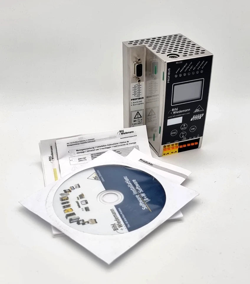 Bihl+Wiedemann 13650 BWU1567 AS-i PROFIBUS Gateway 1-Master