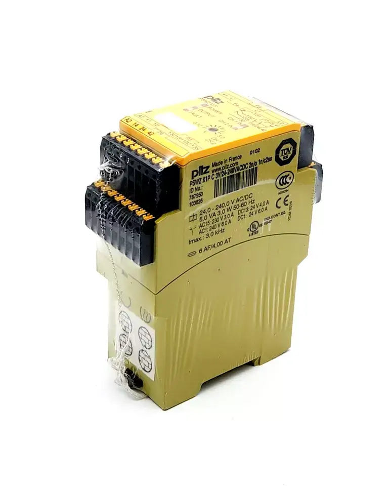 Pilz 787950 PSWZ X1P C Sicherheitsschaltgerät 3V/24-240VACDC | sealed, new safety relay in original packaging.