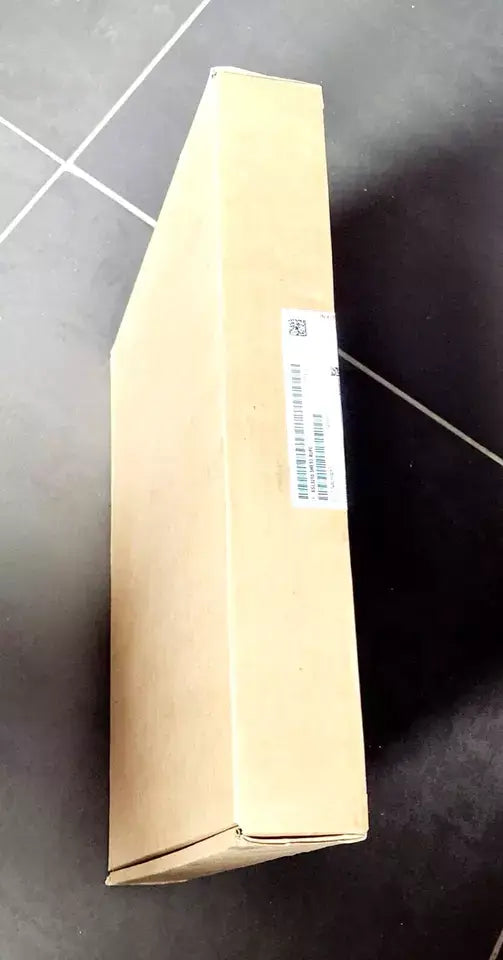 Sealed packaging of Siemens 6SL3210-5HE10-4UF0 SINAMICS S210 drive, frame size A, 3AC 200-480V, IP20, boxed for delivery.