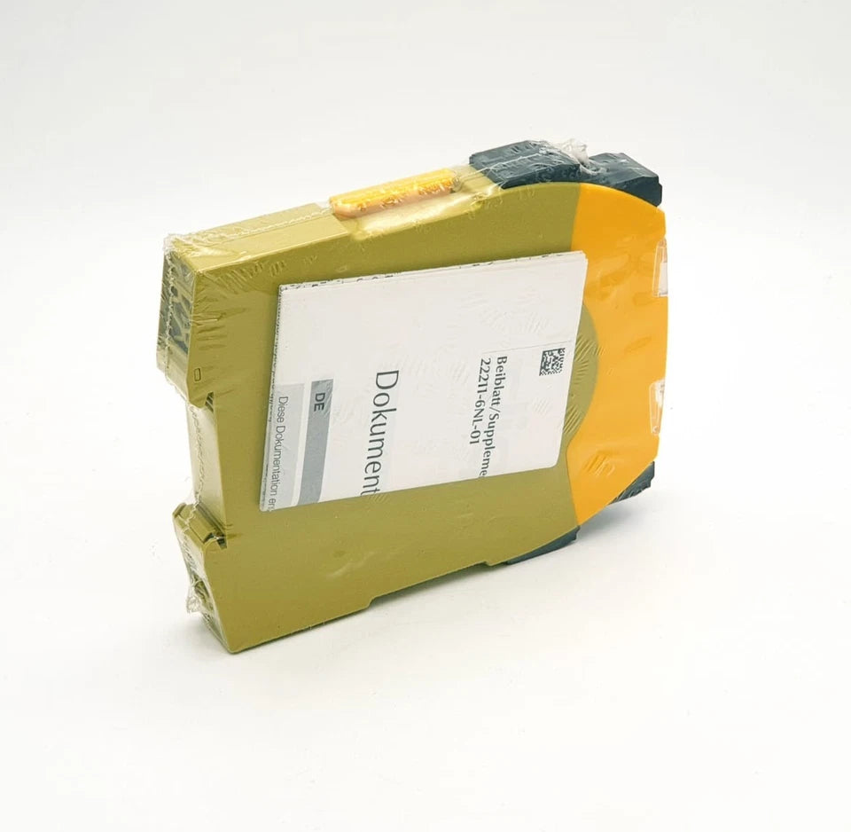Pilz 751103 PNOZ s3 C Sicherheitsschaltgerät 24VDC 2 n/o | sealed, new and packaged with documentation, product image.