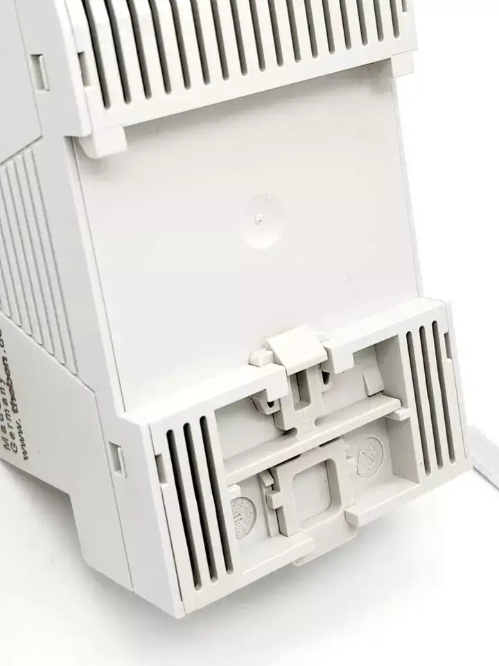 Rear view of theben 1200200 LUNA 120 top2 dusk switch showing wiring connections and mounting design