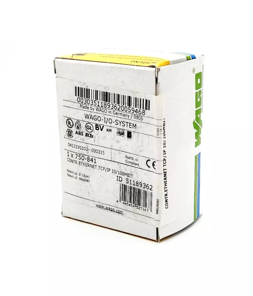 Wago 750-841 Controller ETHERNET TCP/IP 10/100MBit | sealed