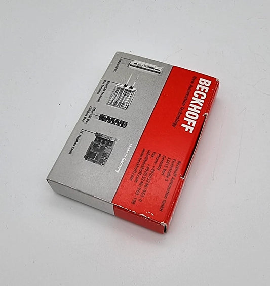 Beckhoff KS3102 Busklemme 2-Kanal-Analog-Eingang Spannung ±10 V 16 Bit in original packaging on display.