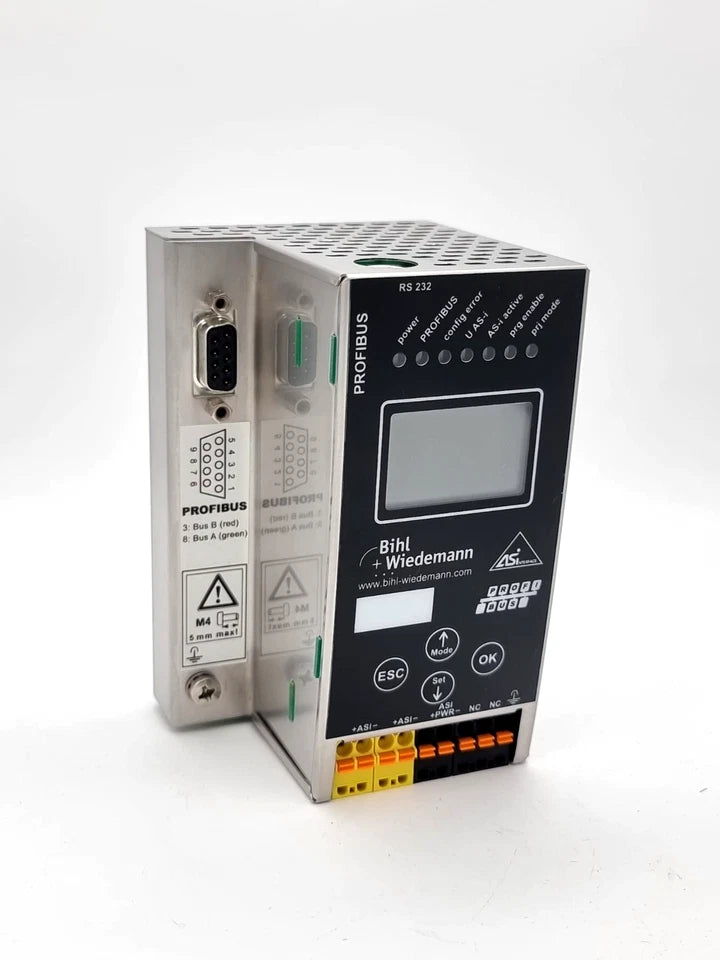 Bihl+Wiedemann 13650 BWU1567 AS-i PROFIBUS Gateway 1-Master