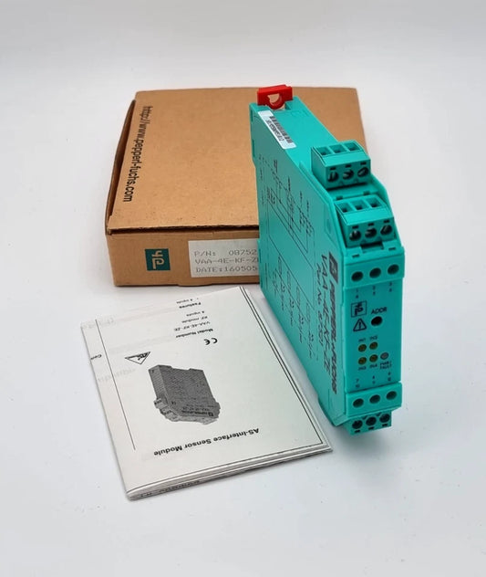 Pepperl+Fuchs 87521 VAA-4E-KF-ZE AS-Interface Sensor Module 4 DC-Eingänge