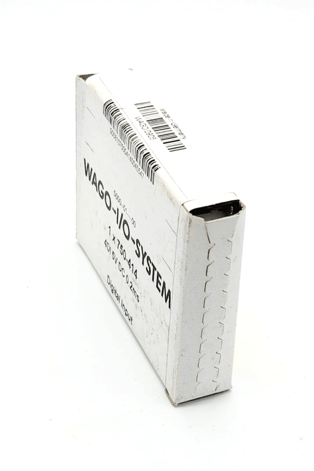Wago 750-414 packaging for 4-channel digital input module, DC 5V