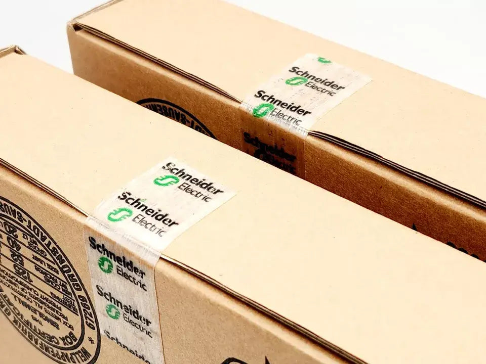 Sealed packaging of Schneider Electric AS-BZAE-201 High Speed Counter, TSX Compact series.