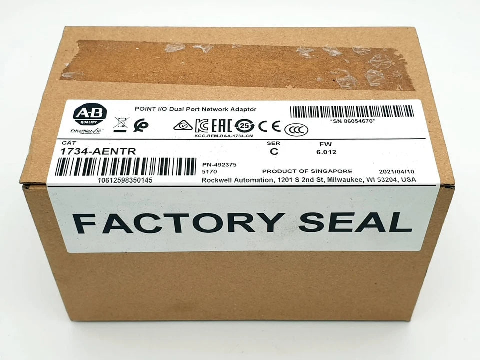 Allen-Bradley 1734-AENTR Point I/O Ethernet/IP Adapter Dual Port | sealed