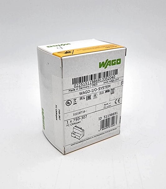 Wago 750-307 Feldbuskoppler CANopen | sealed in original packaging