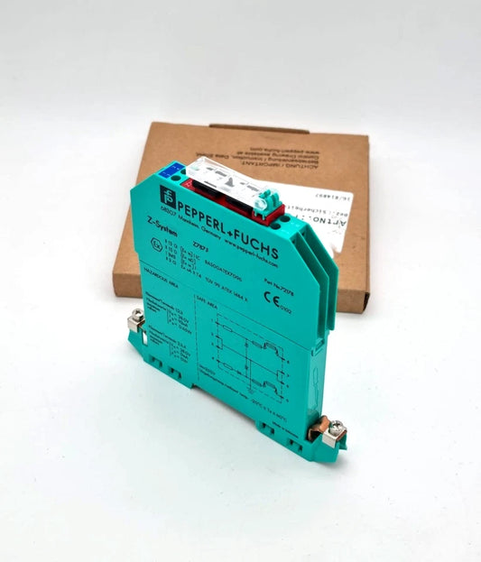 Pepperl+Fuchs 072178 Z787.F 2-kanalig Zenerbarriere, new in box, voltage limiting device.
