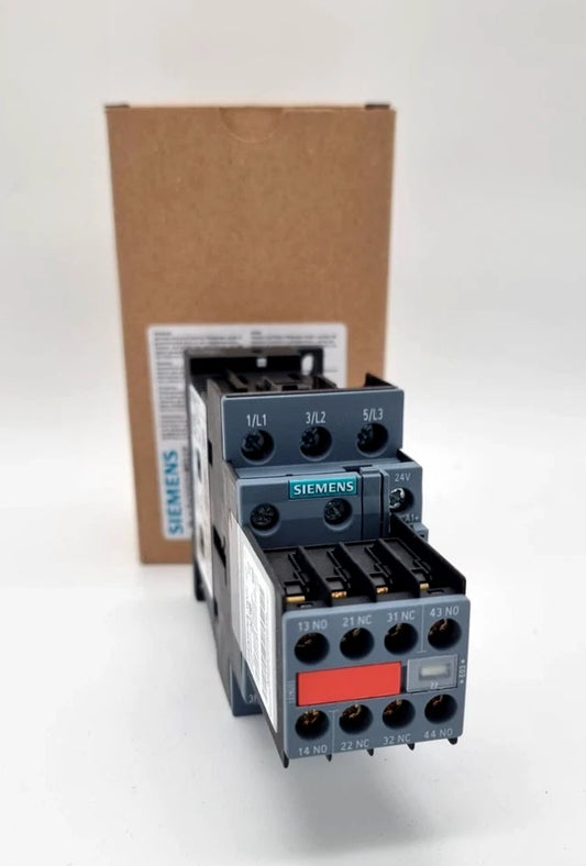 Siemens 3RT2025-1FB44-3MA0 Leistungsschütz AC3e:7,5kW 2S+2Ö DC24V Dioden-K in original packaging