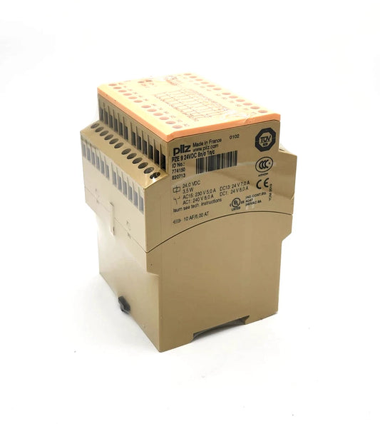 Pilz 774150 PZE 9 Kontakterweiterung 24VDC 8n/o 1n/c | sealed, new, original packaging, safety relay extension module