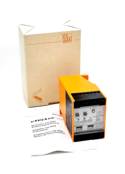 ifm 0V310 Optoverstärker 0V0010 / 230VAC in original packaging with instructions
