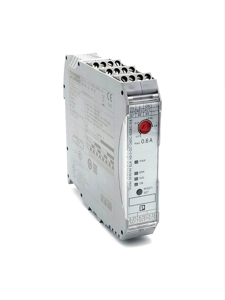 Phoenix Contact 2900542 Hybridmotorstarter ELR H3-I-SC- 24DC/500AC-0,6, used for motor control and protection, new condition