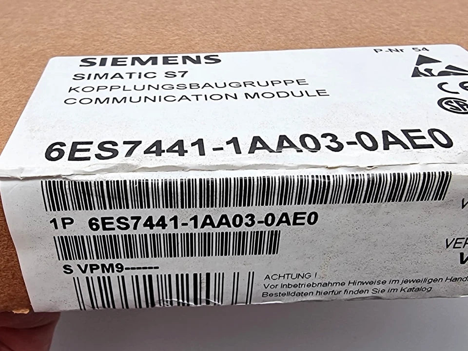 Siemens 6ES7441-1AA03-0AE0 Kopplungsbaugruppe CP441-1 SIMATIC S7 | sealed packaging