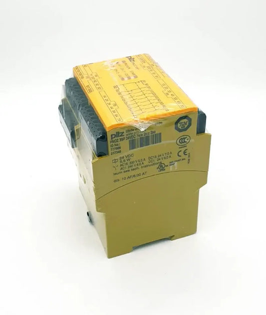 Pilz 777609 PNOZ X9P Sicherheitsschaltgerät 24VDC 7n/o 2n/c 2so | sealed, safety relay device new and sealed in original packaging.