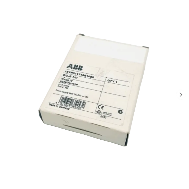 ABB 1SVR011713R1000 CC-E Signal Converter wird in der Automatisierung zur sicheren Signalumwandlung und galvanischen Trennung eingesetzt.