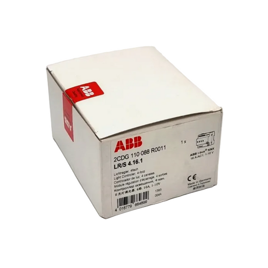  ABB LR/S 4.16.1 4-fach Lichtregler wird in KNX-Installationen zur komfortablen und energieeffizienten Lichtsteuerung eingesetzt.