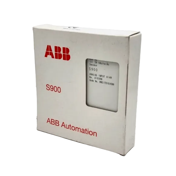ABB AI930N 3KDE175513L9300 Analog Input HART AI4H ist ein teil des modularen ABB S900 Remote I/O Systems
