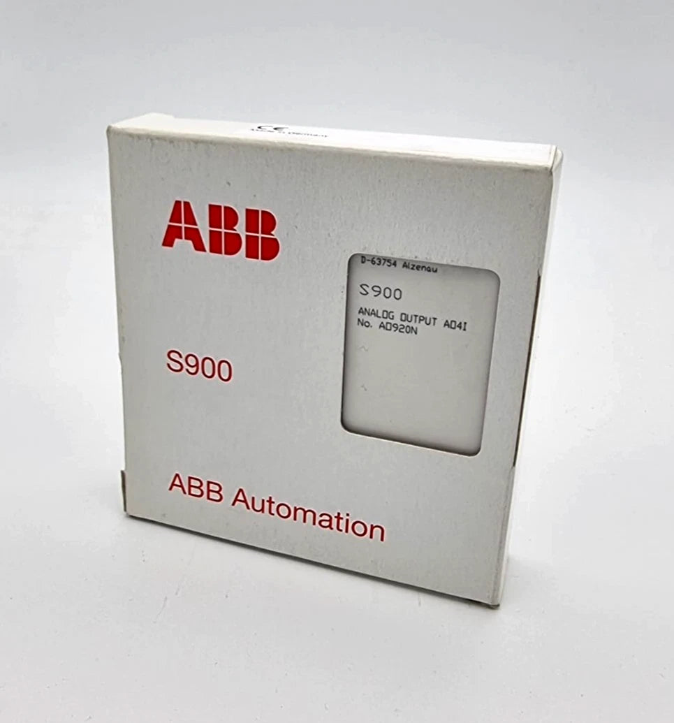 ABB AO920N 3KDE175533L9200 Analogausgang isoliert AO4I | sealed in original packaging.
