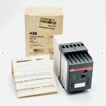 ABB CM-PFN 3-Phasen-Überwachungsrelais wird in Industrieanlagen, Maschinenbau, Pumpen- und Fördertechnik, Aufzugssteuerungen sowie in allen Anwendungen eingesetzt, in denen ein sicherer Betrieb von Drehstrommotoren von korrekter Phasenlage und -spannung abhängt.