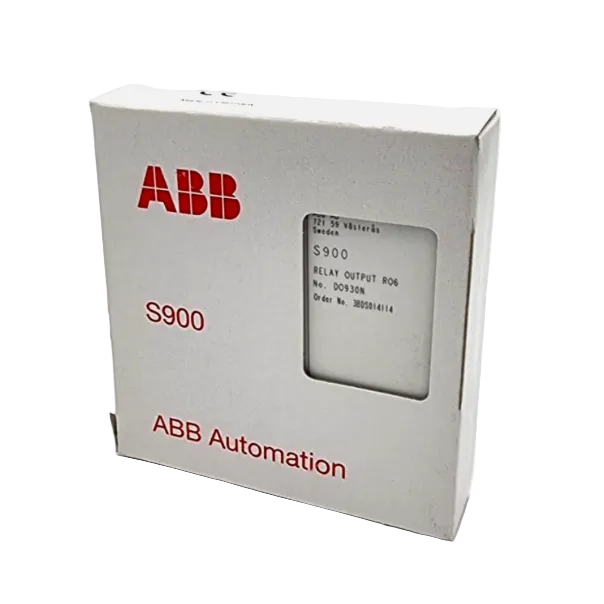 ABB DO930N ist ein leistungsstarkes Relaisausgangsmodul des S900 Remote-I/O-Systems.